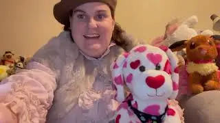 Build a Bear BaB Valentines Puppy Plush and clothes Haul Unboxing