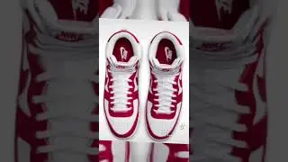 NIKE TERMINATOR HIGH WHITE/RED/#FJ4454-100