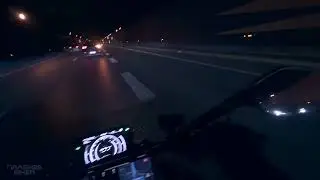 🌙 Traversée nocturne du Tunnel de La Défense avec ma CFMOTO NK800 !  | No Comment🏍️