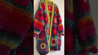 Very beautiful crochet 🧶 pattern long sweater cardigan designs