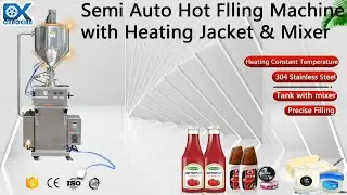 What is hot fill packaging machine? Semi automatic water heating cycle system filling machine