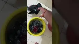 Cleaning my axor helmet 🙌