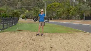 GrassCel Porous Paver // Sprigging a New Lawn