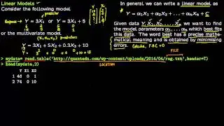 Linear Models