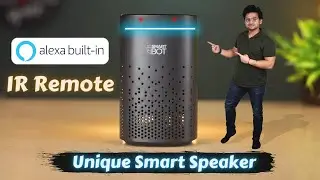 Smart Alexa Speaker 🔊With IR Remote Build In 🔥| Zeb Smart Bot | Tech Unboxing
