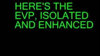 EVP ANALYSIS 02 - ENHANCED AUDIO
