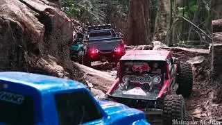 4x4 Offroad | Rainforest Expedition | Jeep | Bronco | LC70 | Defender | TRX4 | Malaysia RC Film