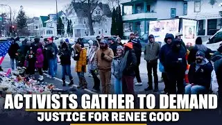 LIVE: Activists gather at memorial to demand justice for Renee Good in Minnesota