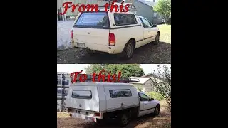 Work Car Ute & Canopy Makeover - Should Have Done This Years Ago!