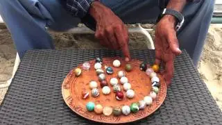 Learn MARBLE Solitaire by David  the champ - LAST BALL IN MIDDLE