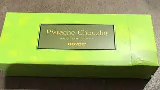 Pistachio chocolate at Royce