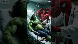 💣 BE A HERO NOW: Hulk Baby Incoming! Total Chaos ✅️ #spiderman #avengers #shorts #marvel