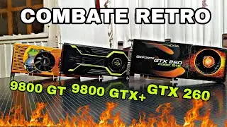 🔥Combate de Graficas RETRO | 9800 GT vs 9800 GTX+ vs GTX 260 | Pruebas y Rese&ntilde;a | 2008 - 2009