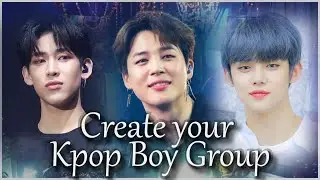 Create Your Own Kpop Boy Group !