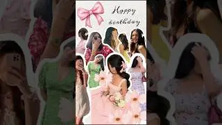 Birthday story idea🩷inshot How to edit photos for story and status #shorts #inshot