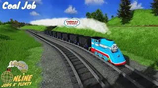 Roblox | Locos Online Jobs A' Plenty | Gameplay | Coal Job Completed |