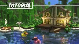 Minecraft | This Beach House Feels Like a Vacation ☀️ + Interior
