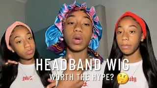 WORTH THE HYPE? 😍 Affordable Headband Wig ft Jessie's​​ Selection Wig