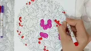 Part1❤Watch till the end 💭#asmr#satisfying#coloring#relax#shorts