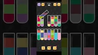 Water Sort Quest Level 165 Walkthrough Solution Android/iOS