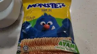 Mamee monster snack under a microscope (Youtube edition)