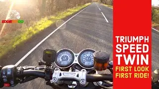 ОБЗОР Triumph Speed ​​Twin | Первая поездка на Triumph Speed ​​Twin