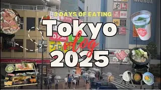 3 Days in Tokyo | Vessel Inn Takanobaba | Food Vlog