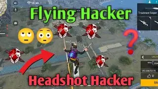 Flying Hacker in My Game ff #flyinghackerfreefire #flyingheadshothacker #freefirehacker