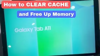 SAMSUNG Galaxy Tab A11: как очистить кэш и освободить память