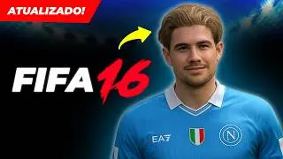 🚨SAIU! FIFA 16 PATCH 2025 COM LIGAS, TIMES E ELENCOS ATUALIZADOS! 😱🔥