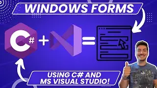 How to Design a Windows Form Project Using Microsoft Visual Studio and C# Code!