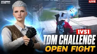 1V1 TDM CHALLENGE OPEN FIGHT!🔥ROAD TO 2K! ❤ASH IS LIVE! #bgmi#bgmilive