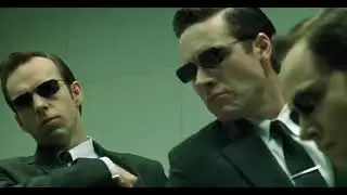 The Matrix You're going to help us Mr Anderson scene