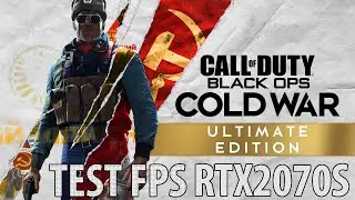 Test FPS  - Call fo Duty Black Ops COLD WAR - RTX 2070 SUPER