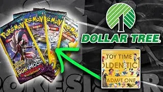 Guardians Rising DOLLAR TREE Pokemon Pack Opening With Tickets to Toy Time!