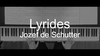 Jozef de Schutter - Lyrides (Piano cover)
