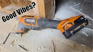 RIDGID 18V Brushless Oscillating Multi-Tool Review R86240B | It's The Ryobi With Ergonomic Upgrades