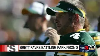 Retired NFL quarterback Brett Favre says he has Parkinson's disease
