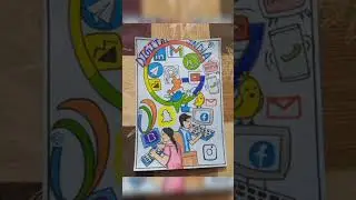 Digital India poster | Digital India drawing| A Step Towards Digital India 🇮🇳