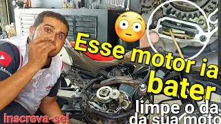 motor subindo óleo devagar veja o q encontrei no filtro de tela
