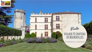 Château de Bourdeilles et son magnifique village en Dordogne