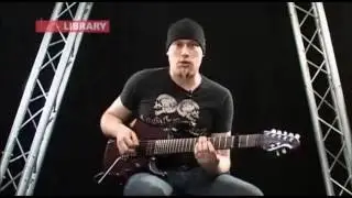 Техника Sweep Picking (Intermediate Exercise). Урок от Andy James!