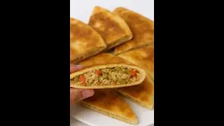 حواوشي صيامي بالحلطة اللذيذة بالخضار والتونة