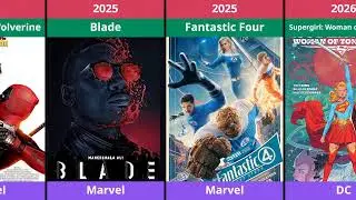 🎬 Upcoming Marvel & DC Movies (2025-2026) | Full List of Superhero Films!