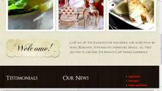 Cafe Website Template