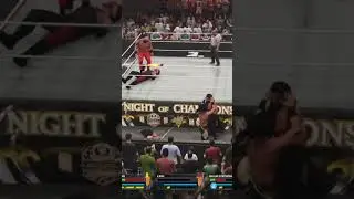 STROMAN ELIMINATES KANE IN ONE POWERSLAM #wwe2k23gameplay #wwe2k23 #