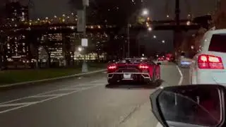 REVIEW PINK LAMBORGHINI SVJ DOES A DRIVE BY IN CORSA MODE!!!!