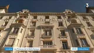 Les palaces de la belle &eacute;poque &agrave; Menton : L'h&ocirc;tel Winter-Palace