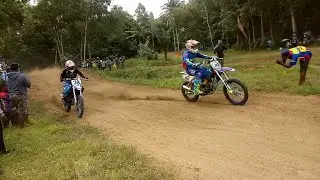 Gak kasih Kendor Dony jet vs Wicak Sambera  Grasstrack Lampung...