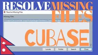 Remove Missing Files Dialogue in Cubase 5-10
